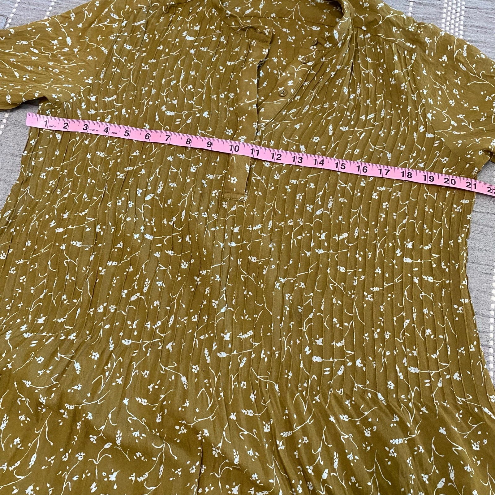 Samsoe Samsoe Pleated Midi Sheer Dress Women’s Size Large Cottagecore Fairy