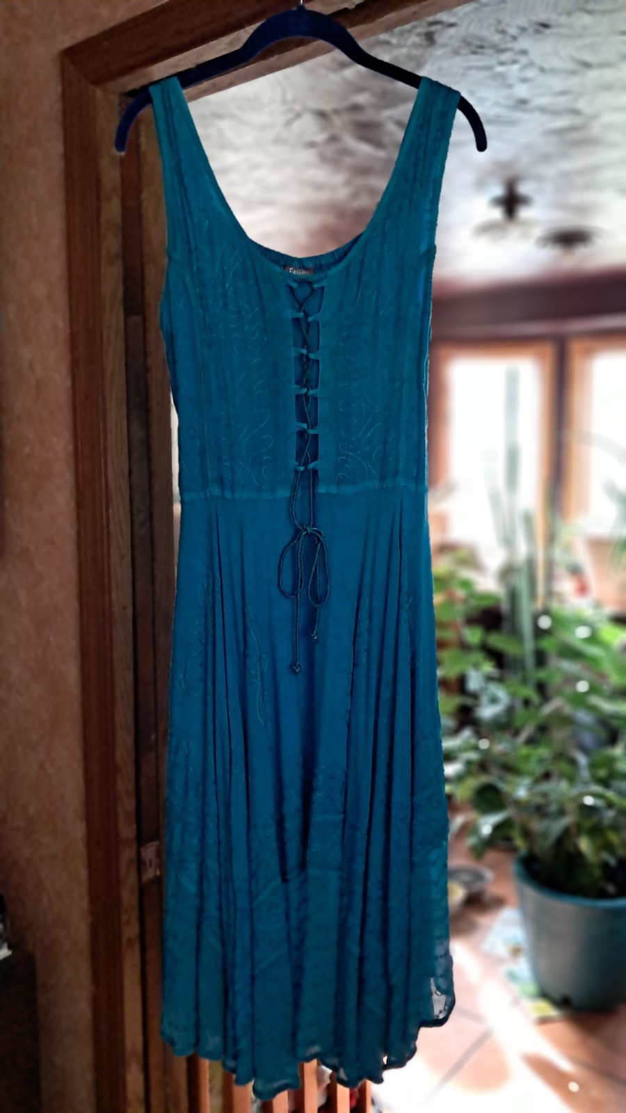 Fashion Terminal Handkerchief Hem Sun Dress Gypsy 12