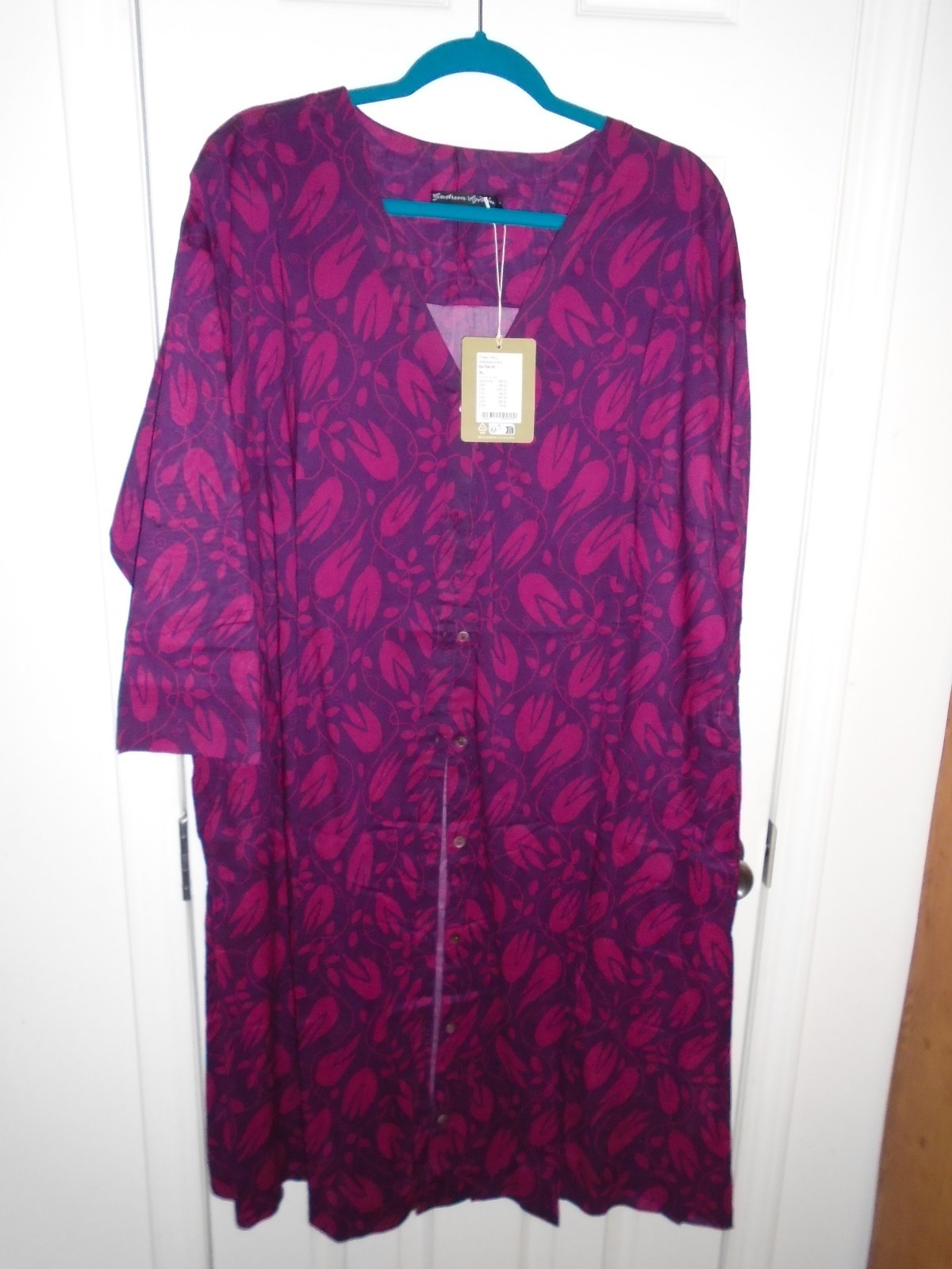 NWT Gudrun Sjoden Kelly Dress/Duster XL