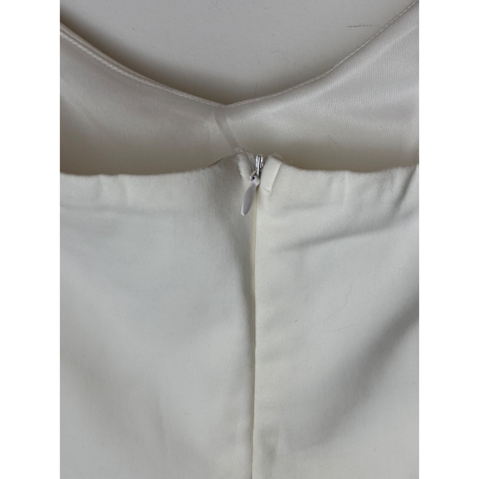 Superdown Stevie Mini Dress Womens XS White Strapless Boned Party Cocktail