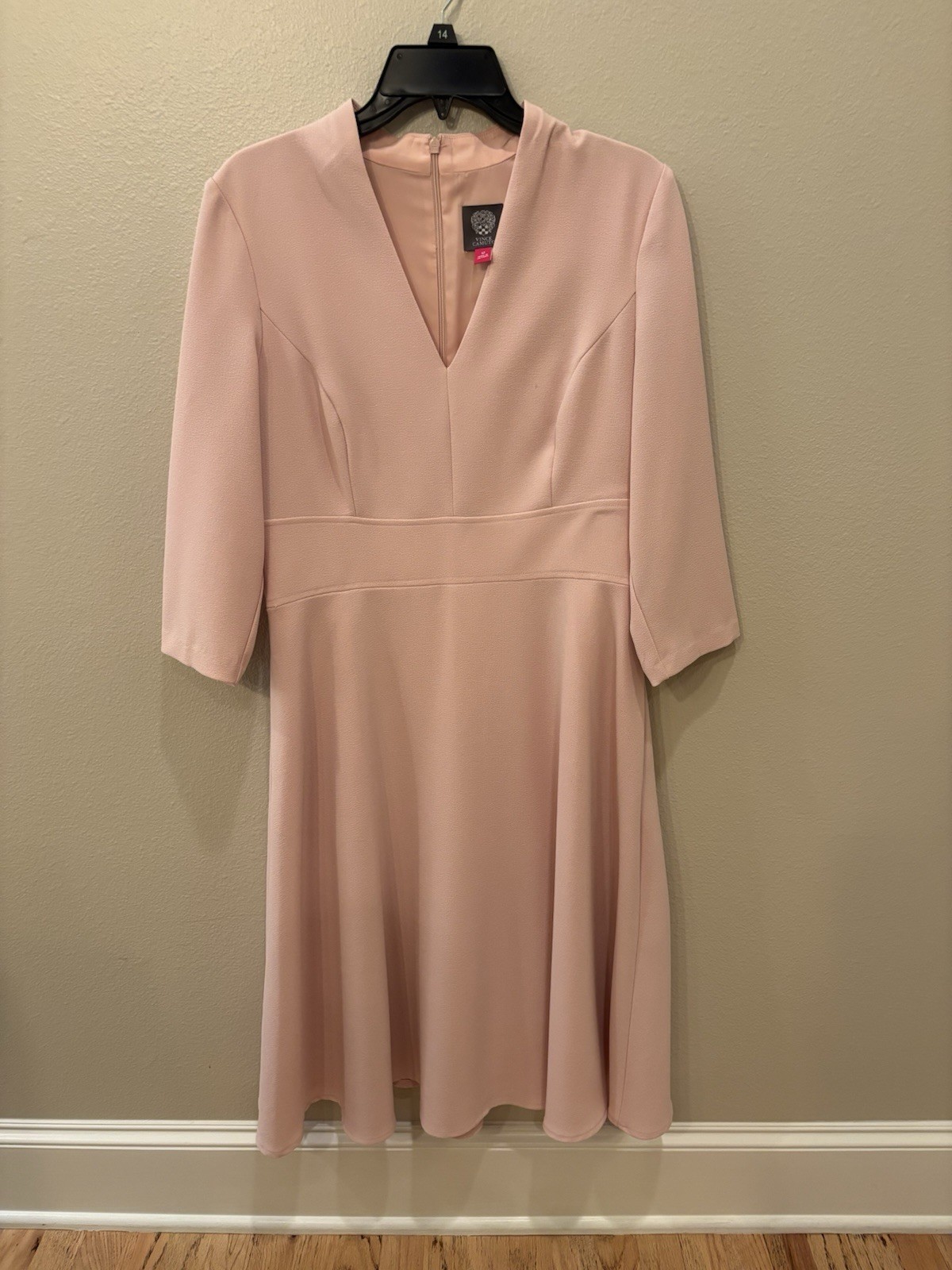 Women’s Vince Camuto Dress NWT – Size 12- Pink/Blush Fully Lined Dress