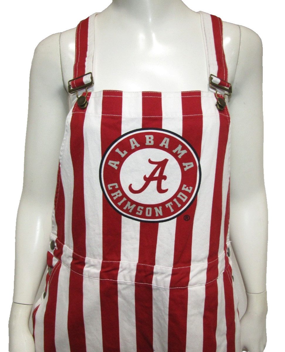 ALABAMA CRIMSON TIDE OVERALL DRESS WOMENS SIZE M