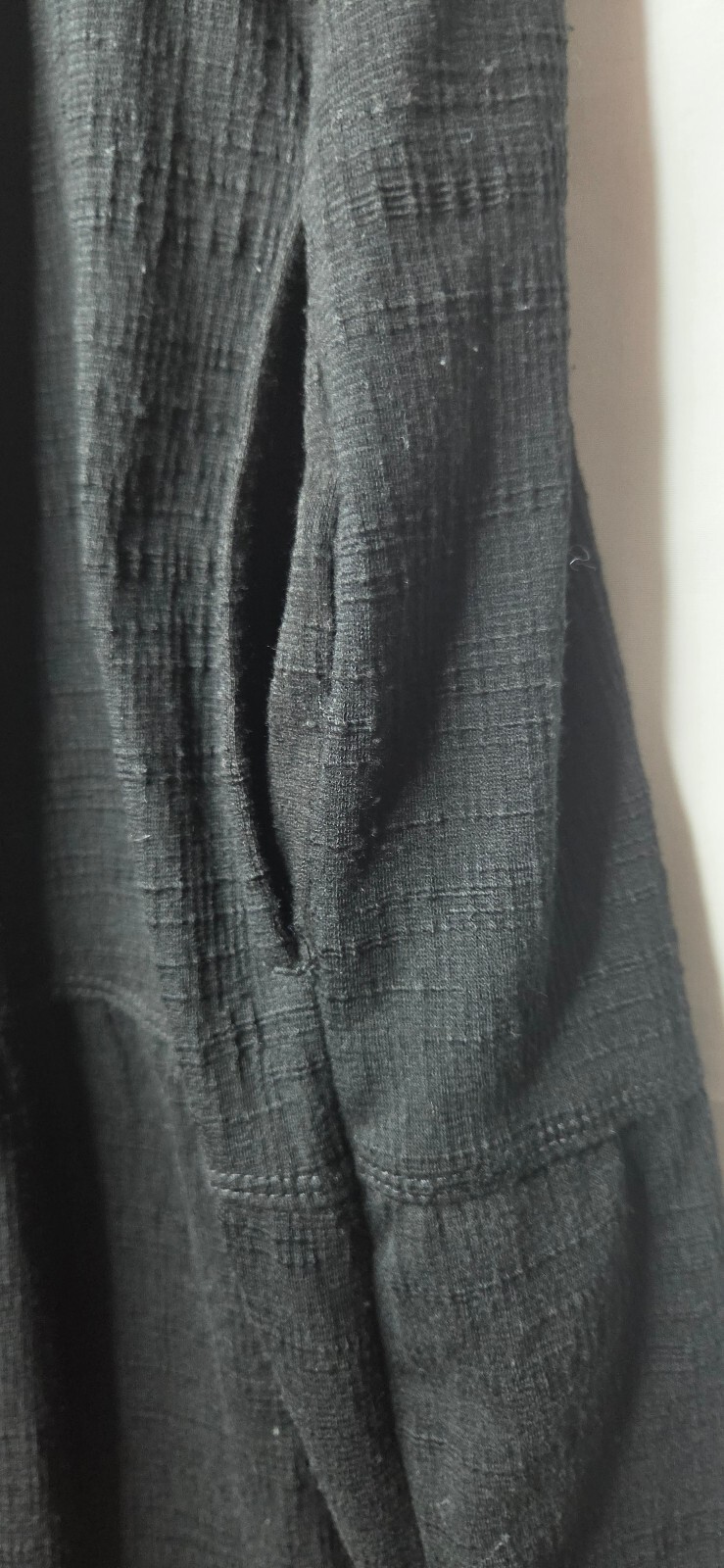 Max Studio Plus Black Tiered Halter Maxi Dress Jersey Knit Soft Flowy 1X