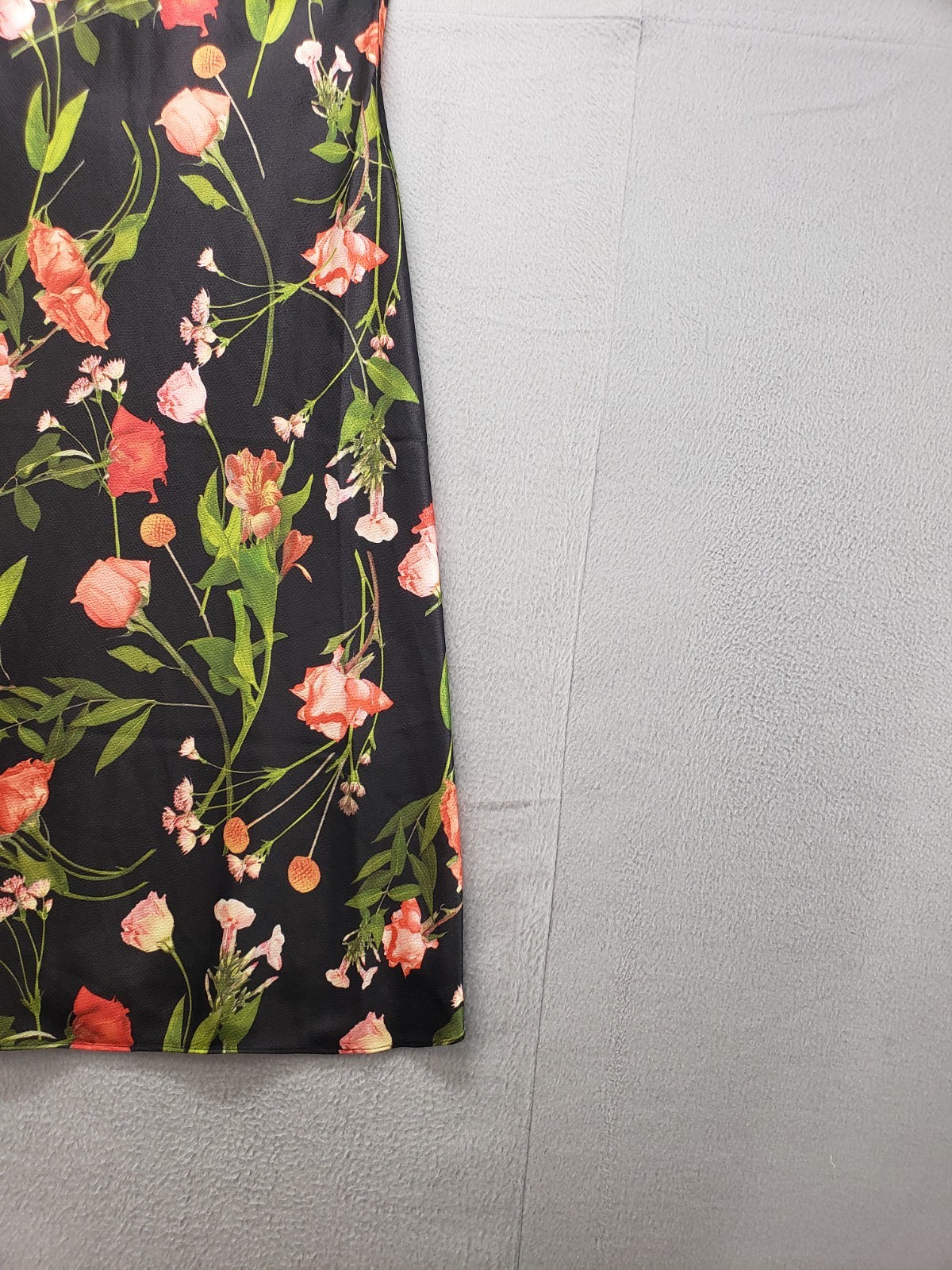 Ted Baker Women Maxi Dress 3 Multicolor Floral Back Tie Sleeveless Cocktail