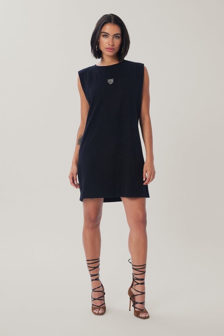 Lita By Ciara Muscle Tee Dress In Sustainable Cotton Size M. B30