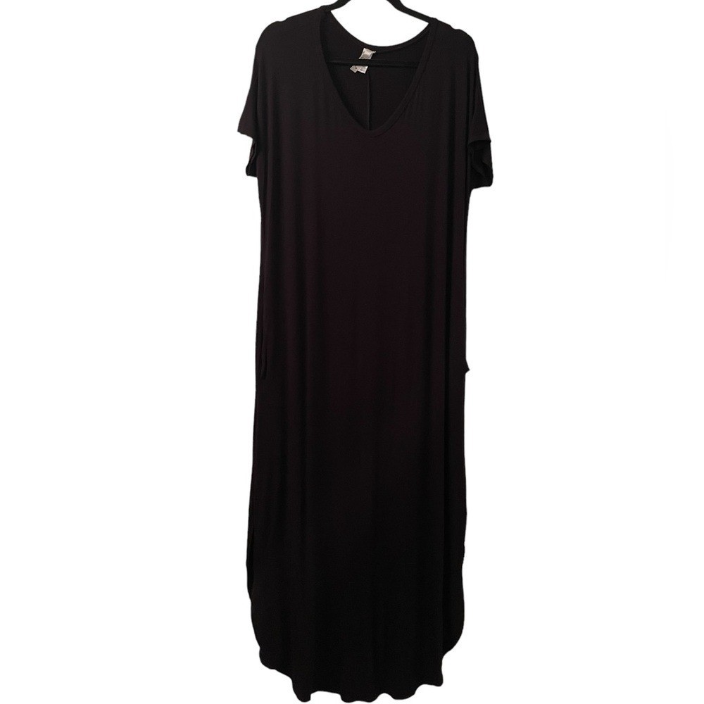 Black Maxi Dress by Isaac Liev