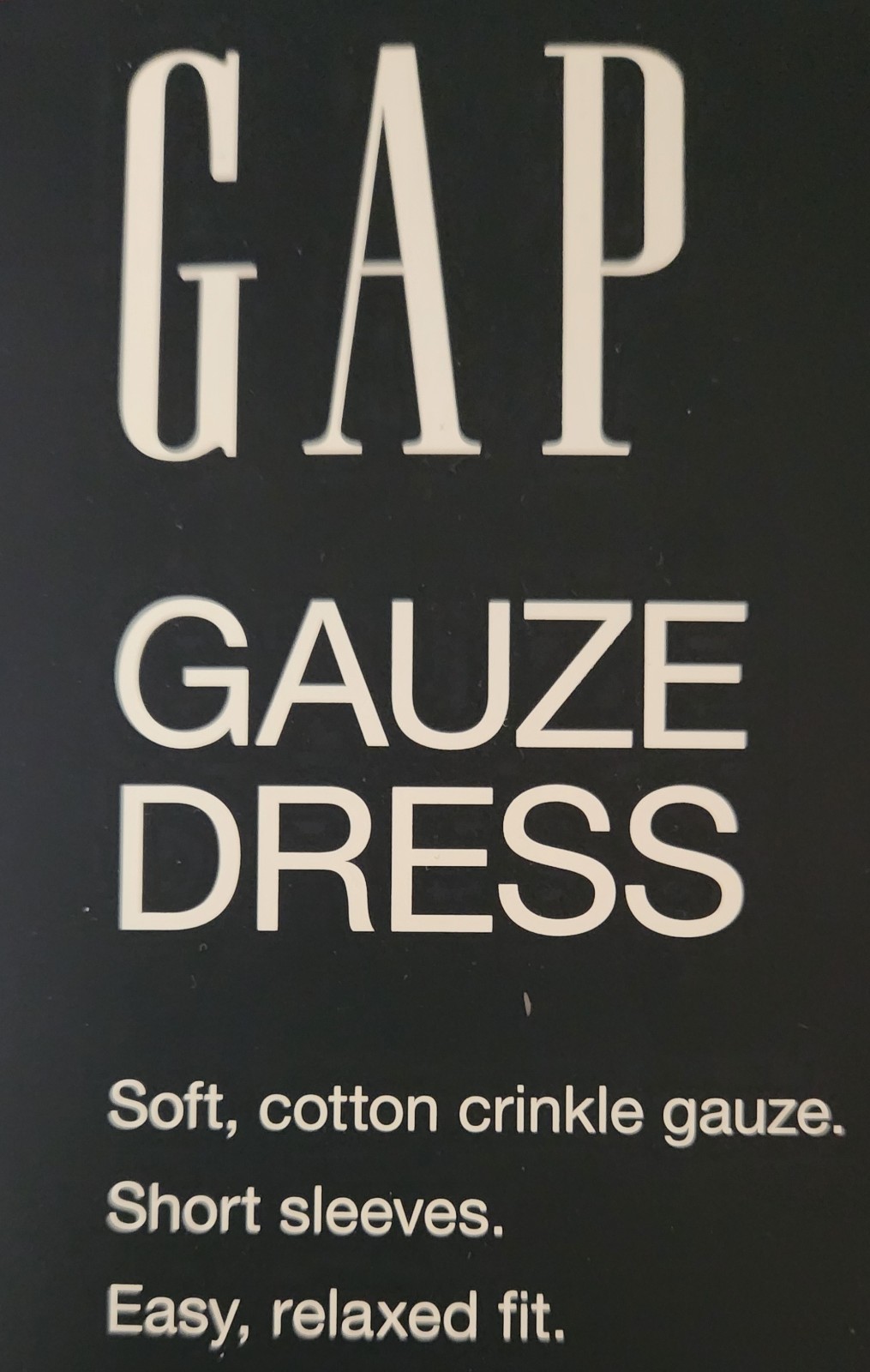 NWT GAP 100% Cotton Gauze Soft Crinkle Dress Women’s S, Dark Jade Green, $69.95