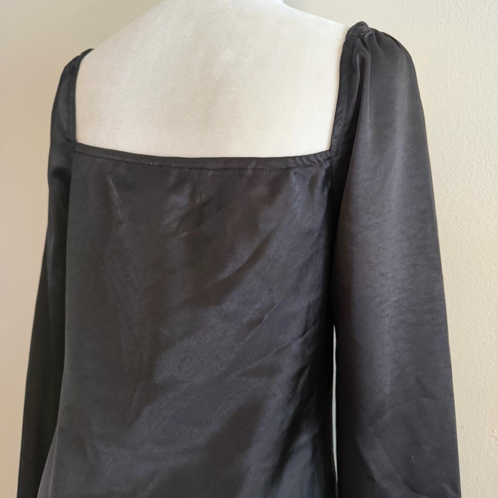 Princess Polly Classic Black Long Sleeve Dress
