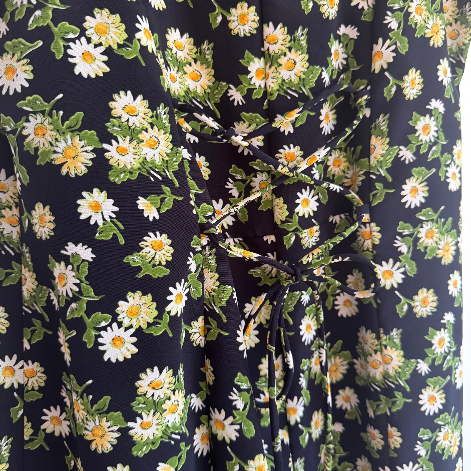 My Michelle Daisy Floral Print Sleeveless Summer Dress Black Size 7/8