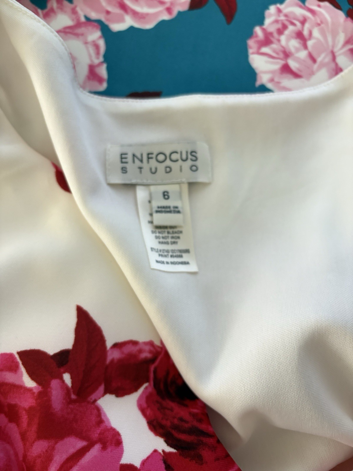 Enfocus Studio Women’s Sleeveless Floral Dress -6