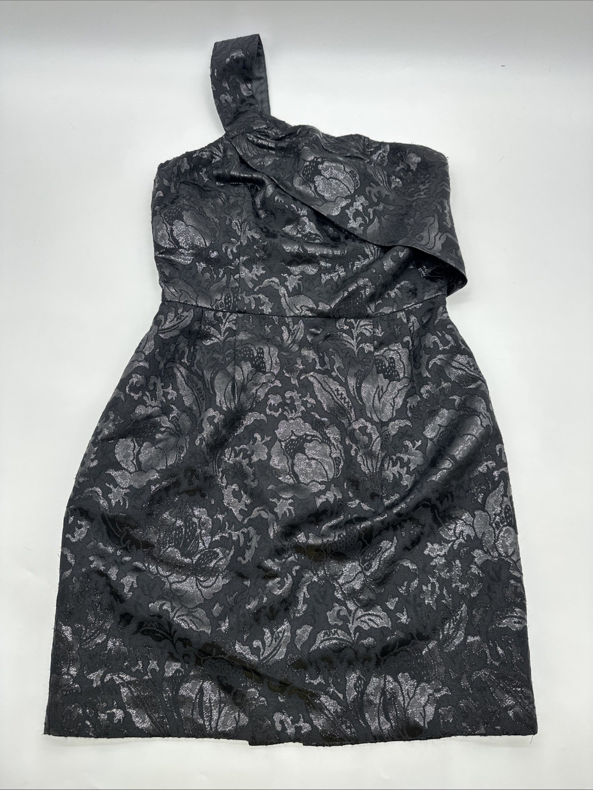 Alexia Admor New York Dress Women S Black Floral Glitter zip In USA ….#29809