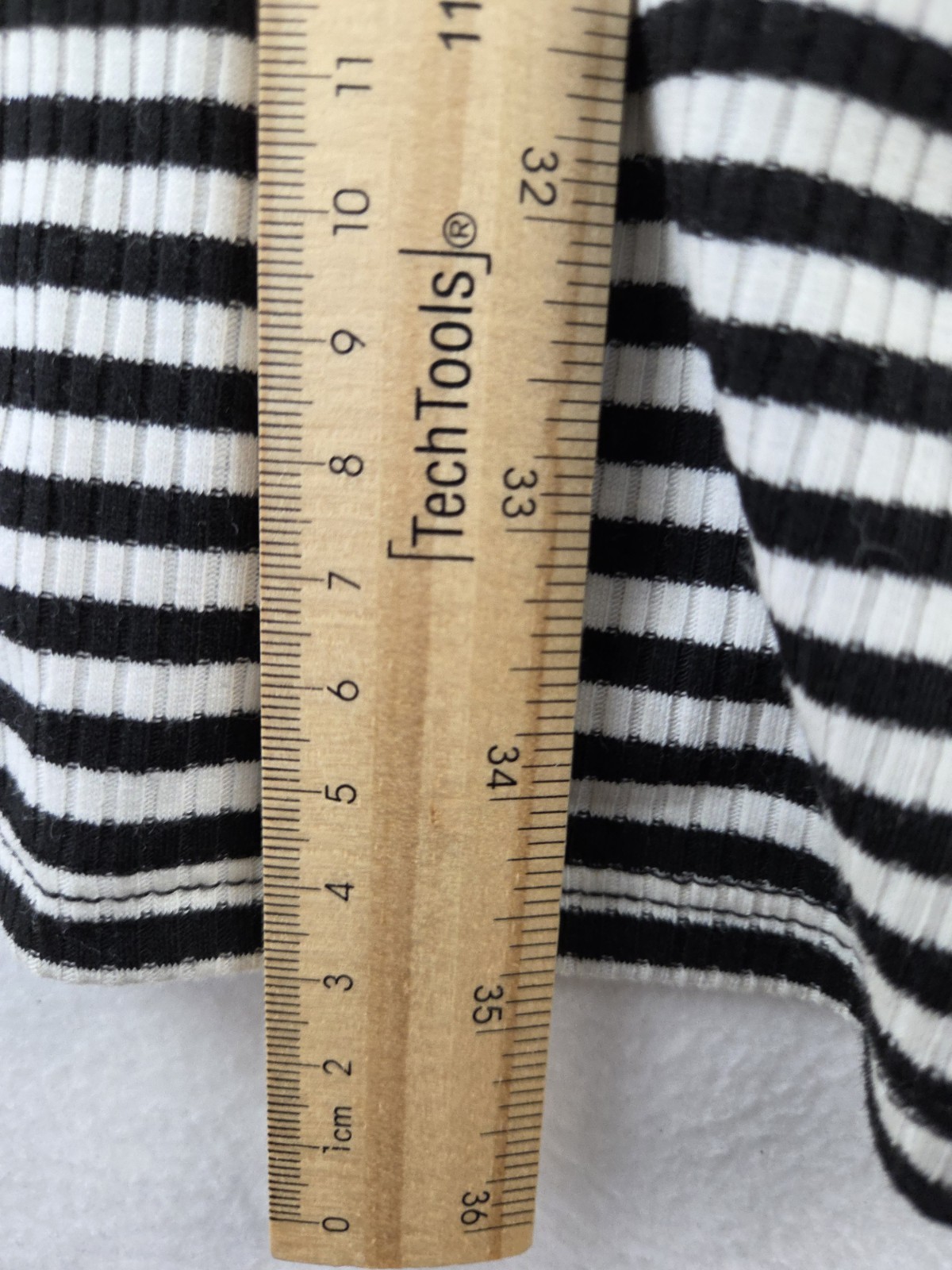 Mossimo Women’s Size Medium Halter Dress Black and White Striped Fit and Flare