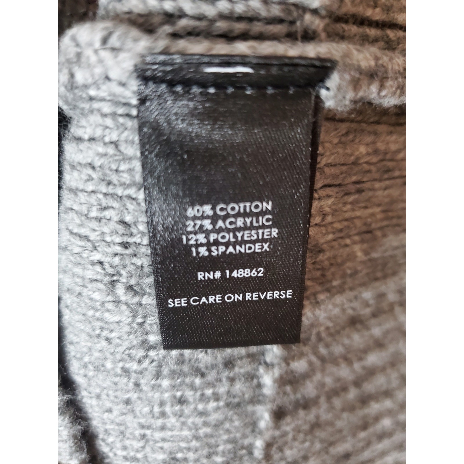 Torrid at the Knee Cotton Acrylic Cable Knit Dress, Heather Grey, 2X, NWT