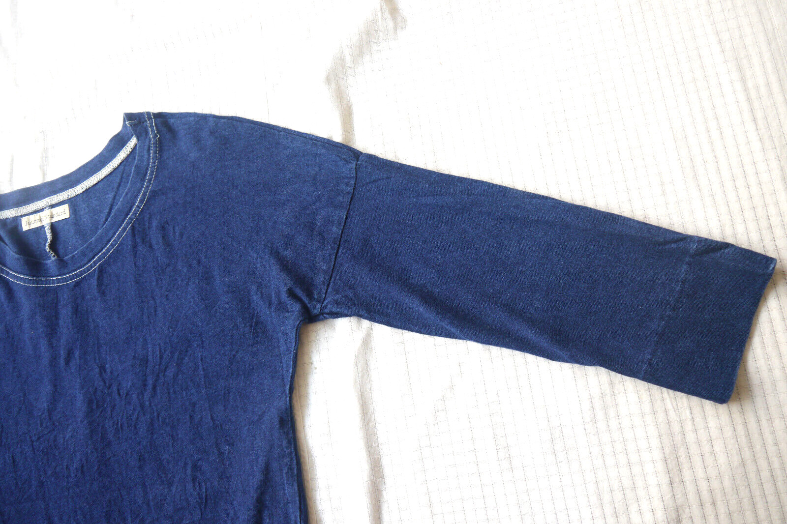 Journal Standard JS Work Indigo Blue 2 Pocket Dress Sz M Japan