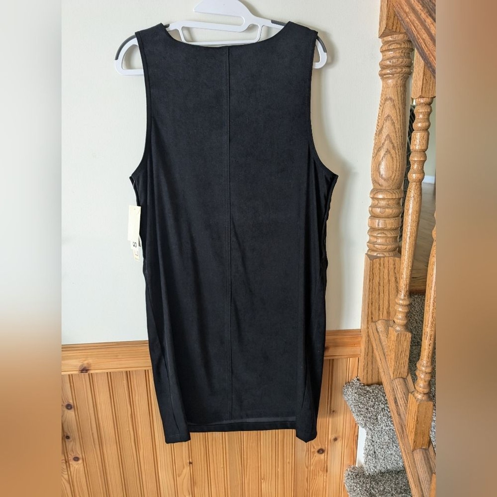 Amanda Smith 90s Cottagecore Pinafore Overall Embroidered Dress Petite Medium