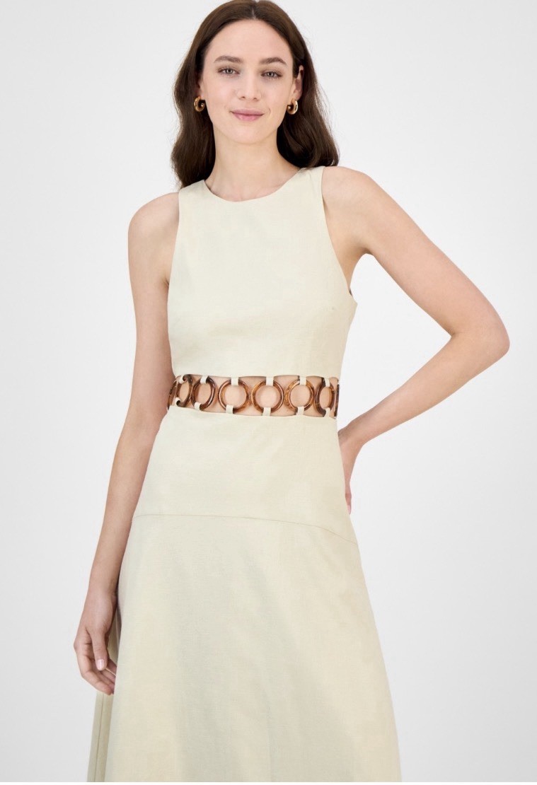 Rachel Rachel Roy Women’s Daphne Ring-Trim Cutout Dress SZ 10 NWT