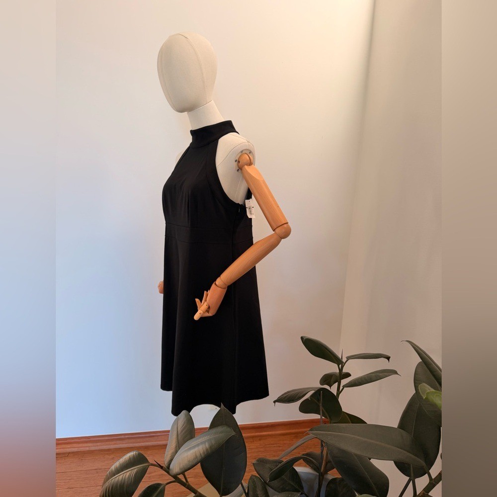 INC INTERNATIONAL CONCEPTS BLACK HALTER NECK DRESS 90’S Y2K 2000’S SLEEVELESS