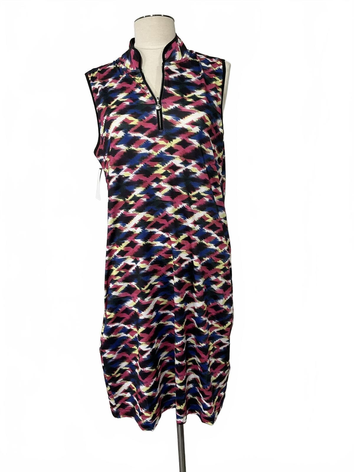 Daily Sports Sleeveless Patterned Athletic Dress Size M New dd6