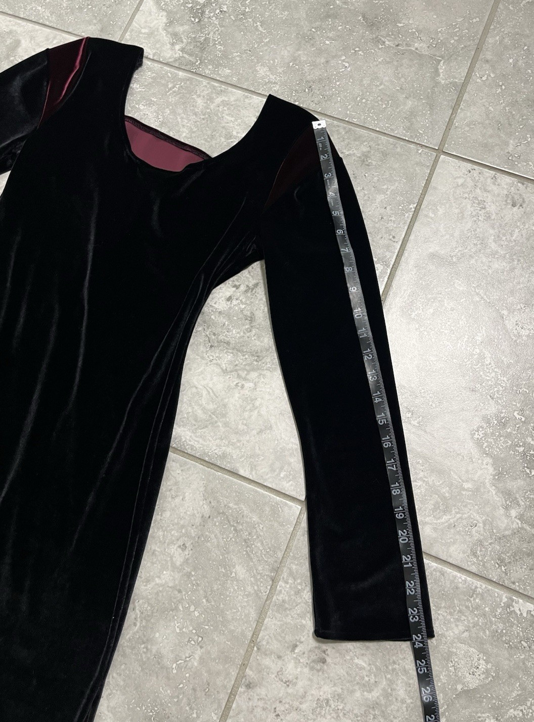 Cykxtees VTG 90S Goth Renaissance Medieval Vampire Velvet Dress Gown M L