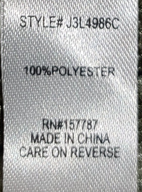 Jolie & Joy Camouflage Button Up Dress with Short Sleeves Sz XL Y2K Airy Camo