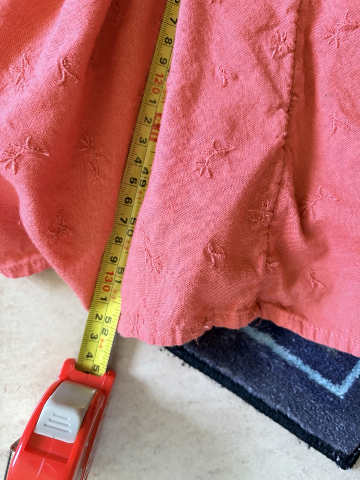 Old Navy Coral peasant sleeve Embroidered Boho Maxi Dress 4X Plus