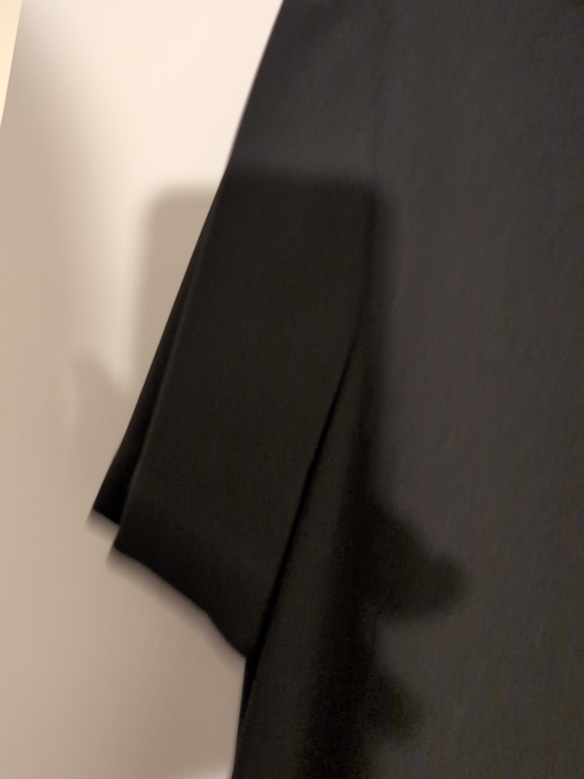 Ellen Tracy Black Size 12 Button Down Maxi Dress Crepe Korea VTG Linda Allard