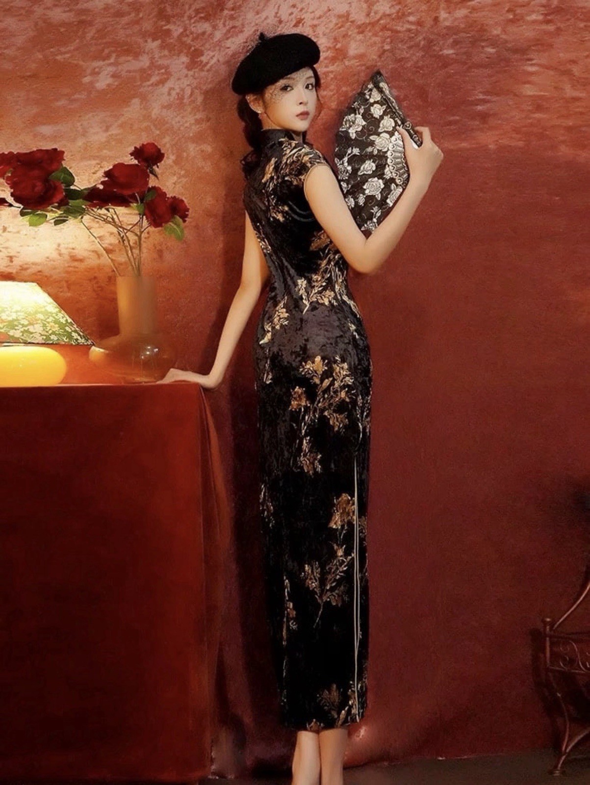 A31 Elegant High-End Improved Cheongsam Dress 2026 New Chinese Style Vintage Ret
