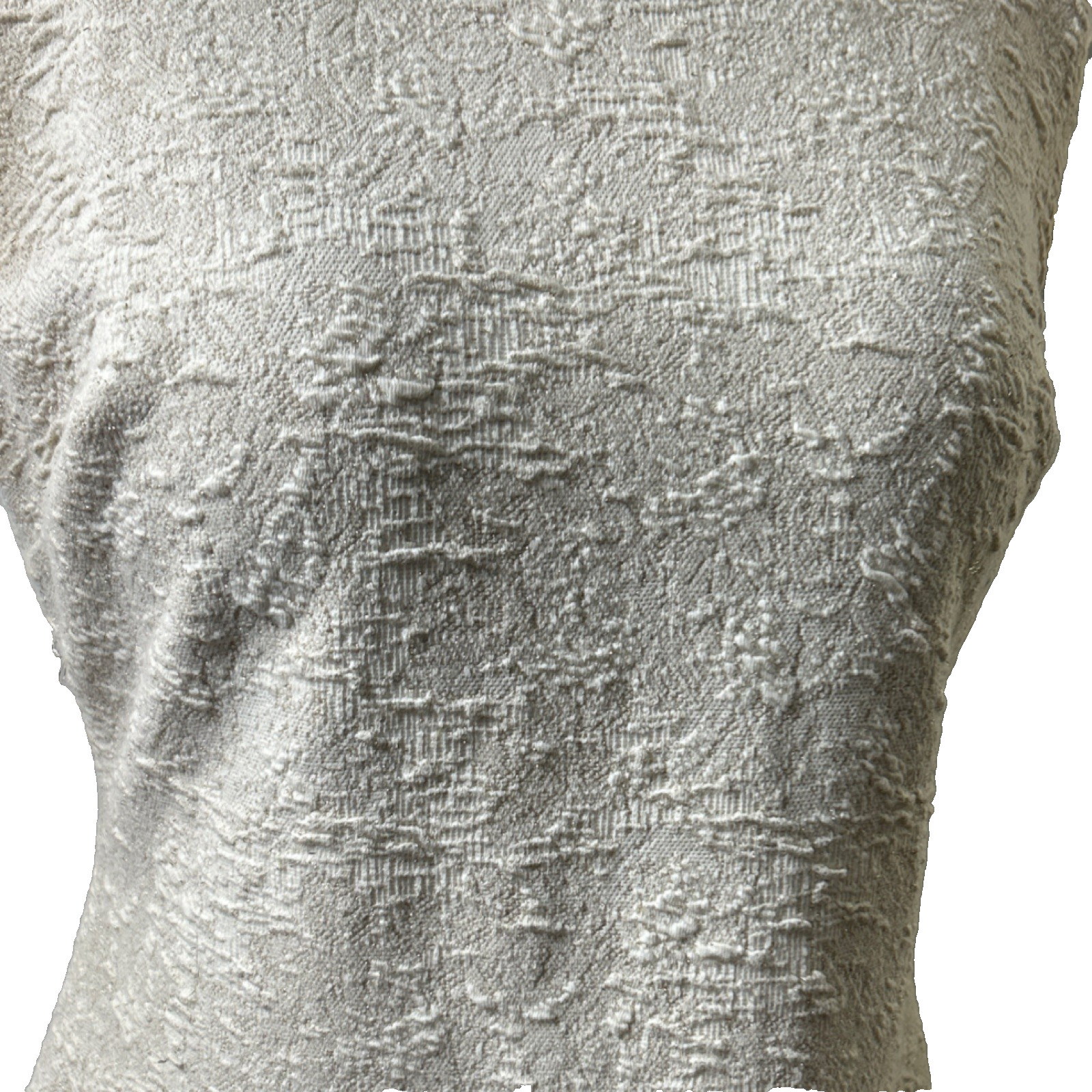 Ivory sleeveless dress crew neckline medium length for spring business or social