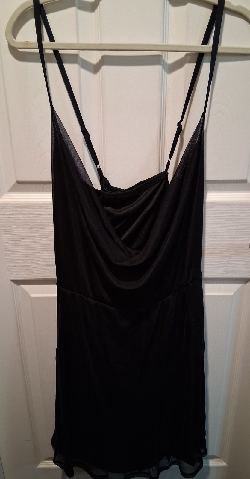Torrid Sexy Cross Back Mini Dress Drape Front Halter Plus 2X Lil Black Dress
