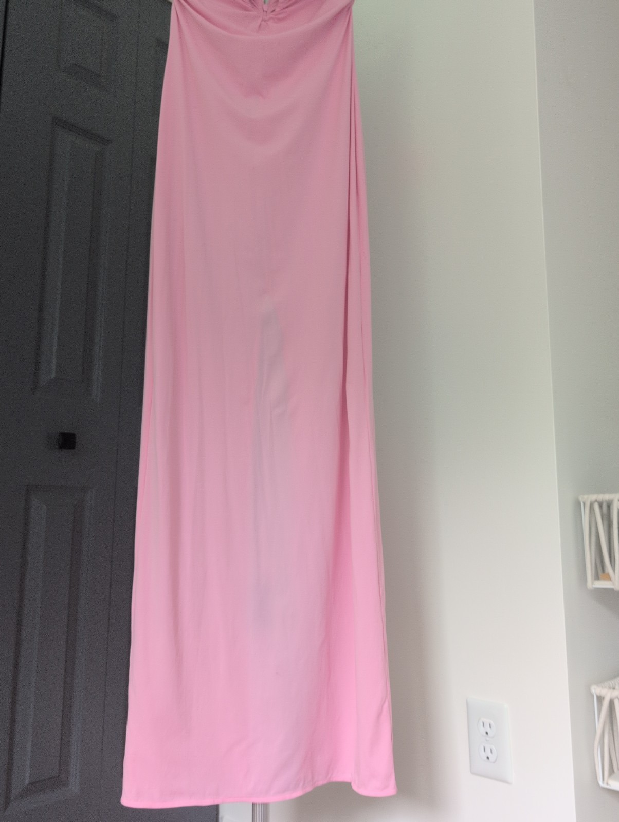 Magda Butrym Rosette Strapless Maxi Dress SIZE 6