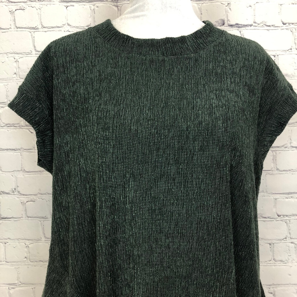 Gershon Bram Dress Size XS Green Textured Pockets
