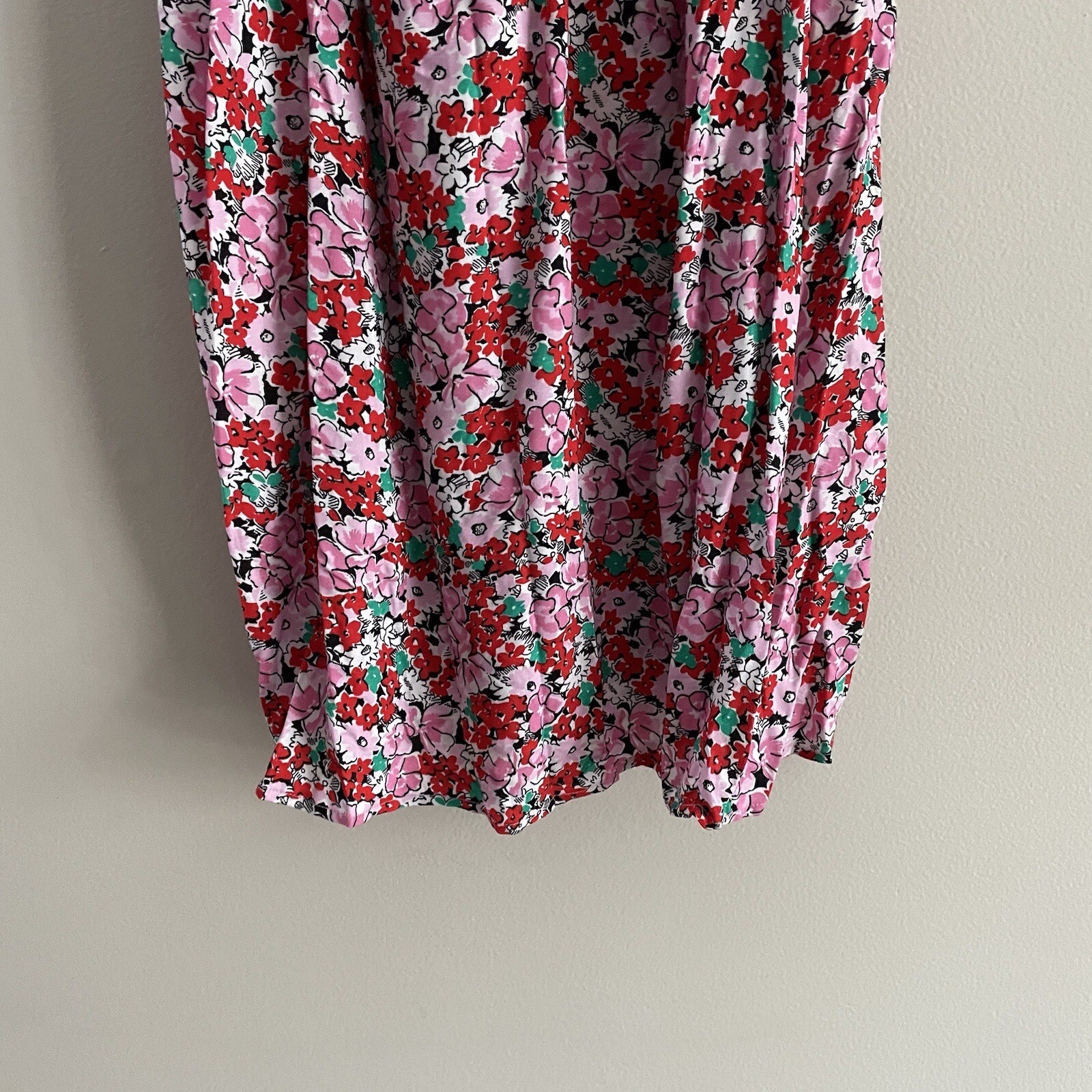 Miss Selfridge Women SZ 4 Multicolor Floral Adjustable Strap Sundress NWT