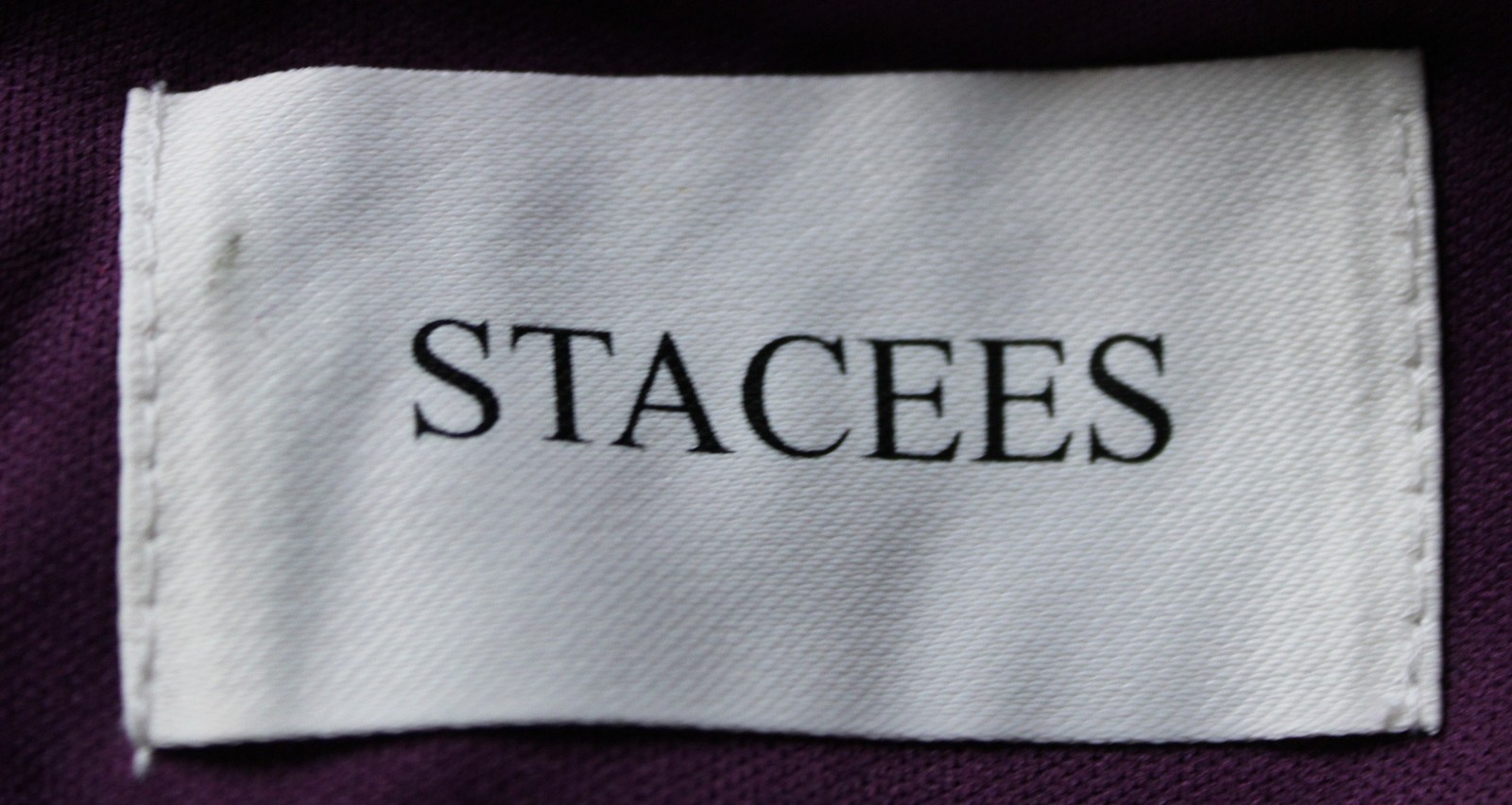Stacees Women’s Sheath/Column Sleeveless Prom Dress JL3 Grape Size US:0 NWT