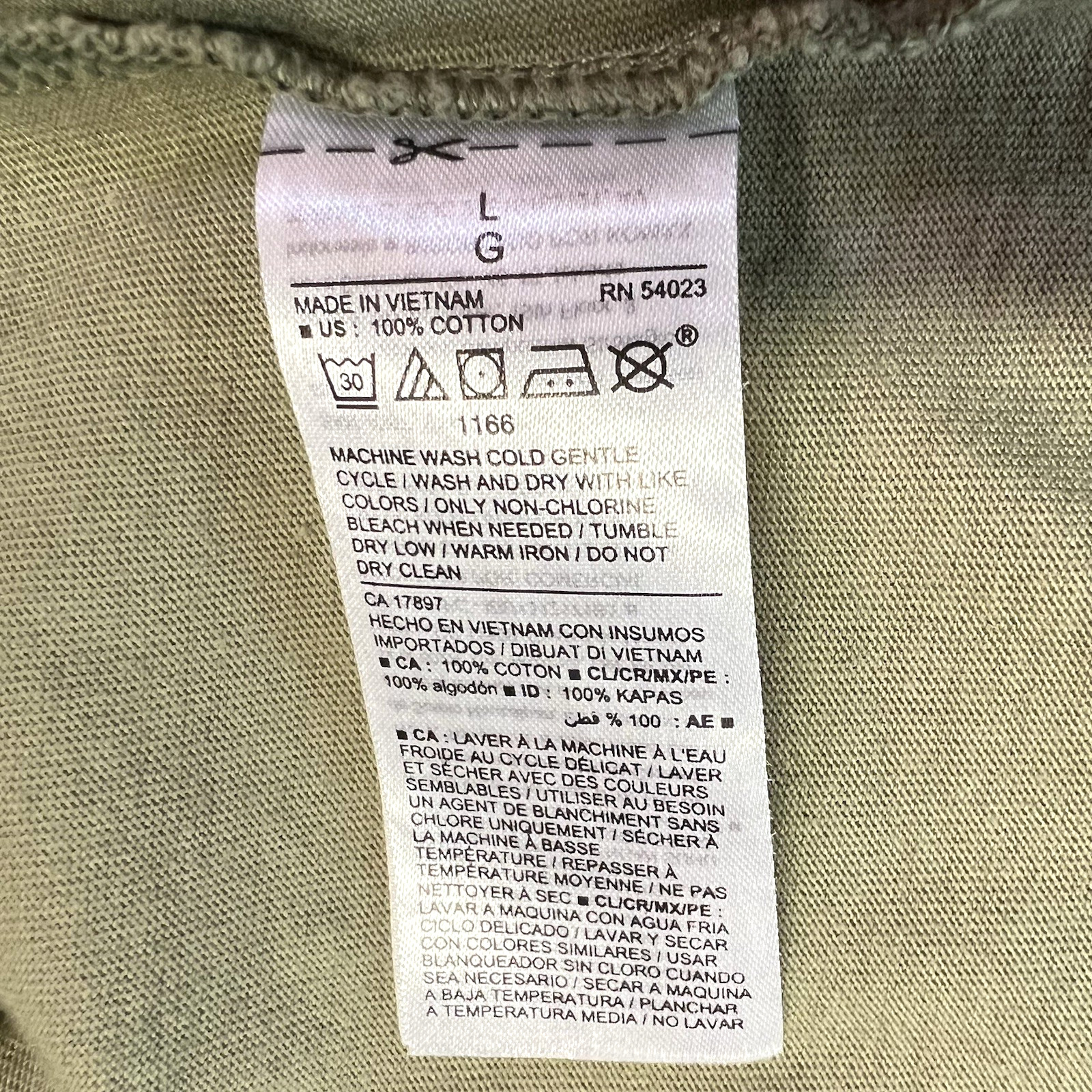 Old Navy Easy Tee Mini Women’s Cotton Green Camouflage T Shirt Dress Size Large