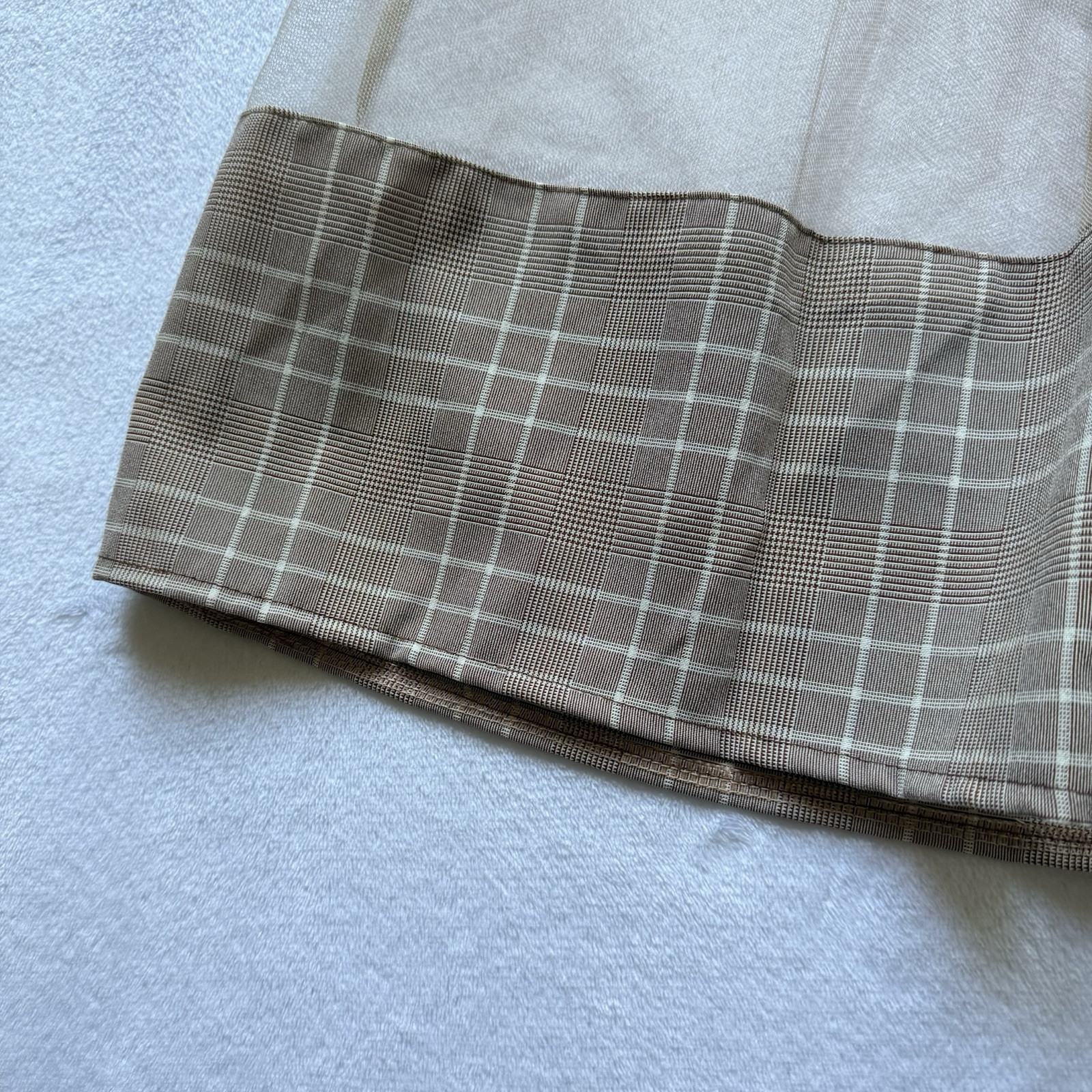 VTG Bespoke Handmade Unlabeled Dress S Cottagecore Prairie Trad 60s Layer Flare