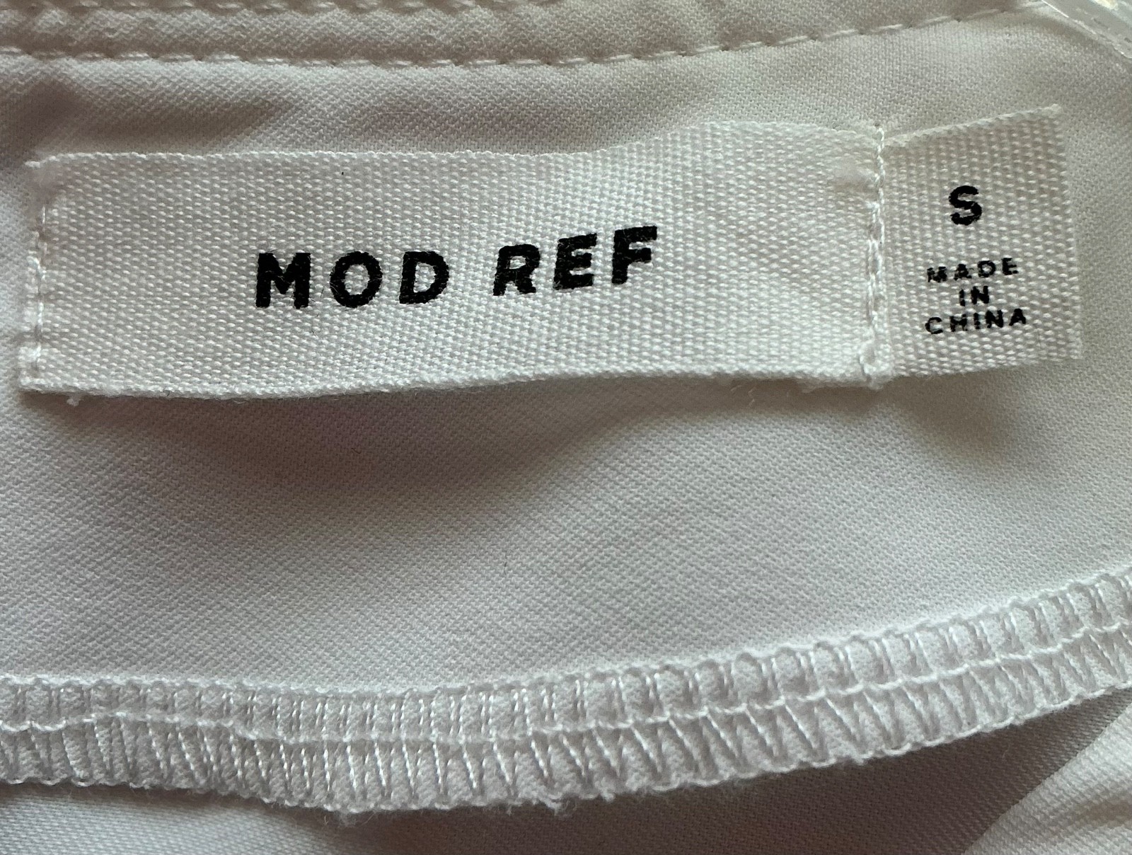 MOD REF White Fit & Flare Mini Dress Women S Short Sleeve Paneled Pleated
