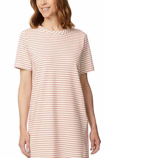 Buffalo David Bitton Ladies’ Cotton Everyday Striped Short Sleeve Dress