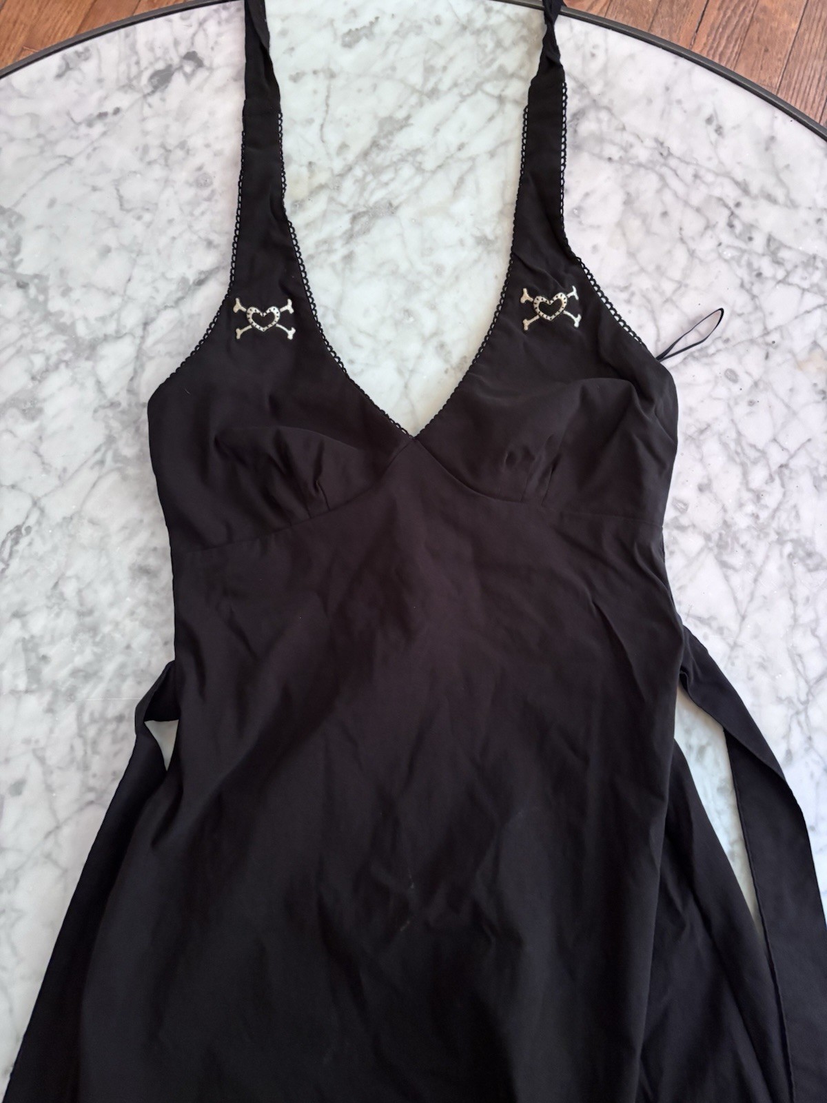 Black Halter Dress
