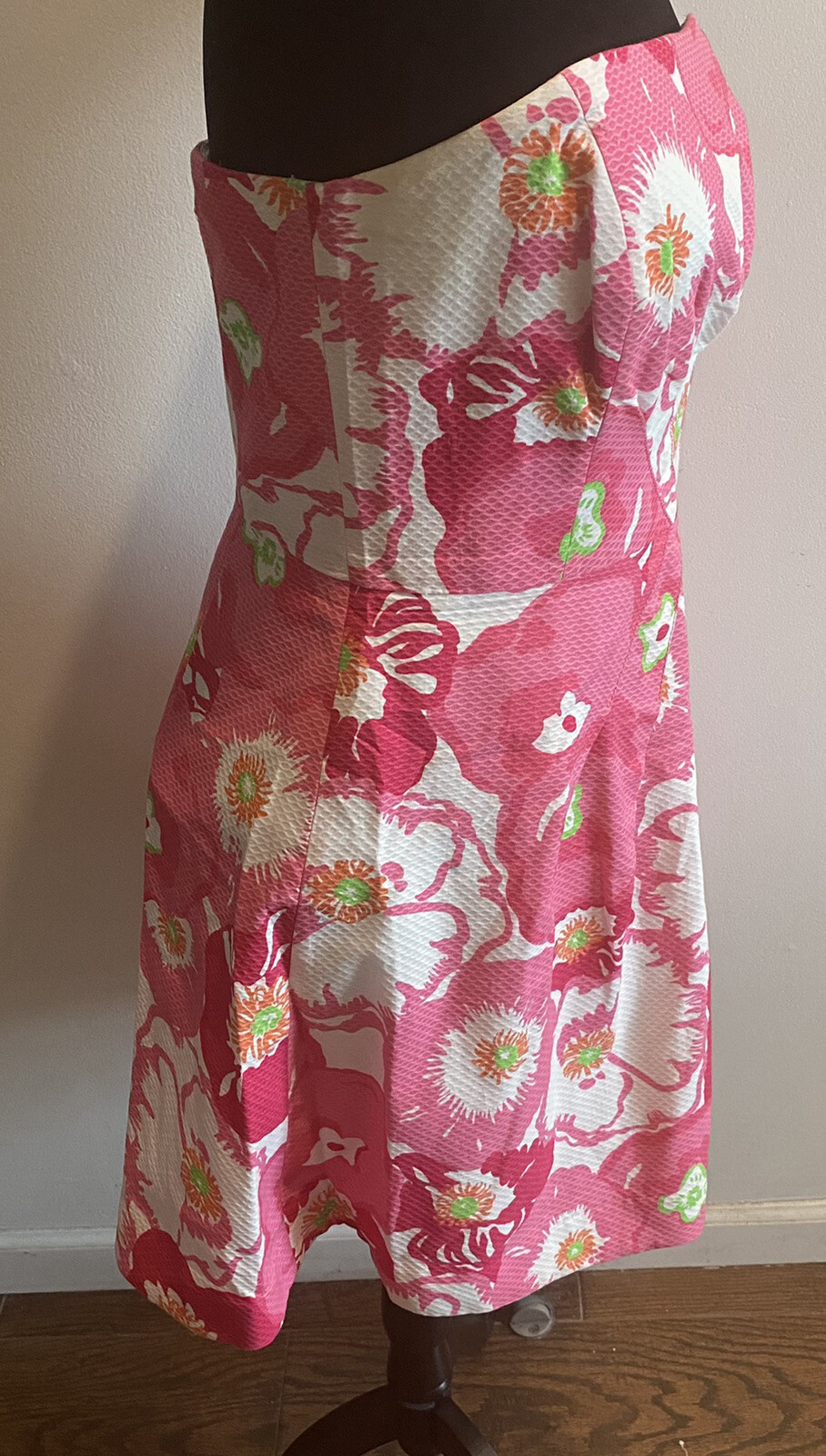 Lilly Pulitzer Dress Size 8 Paige Smith Pattern It Can Be Arranged Spring 2011