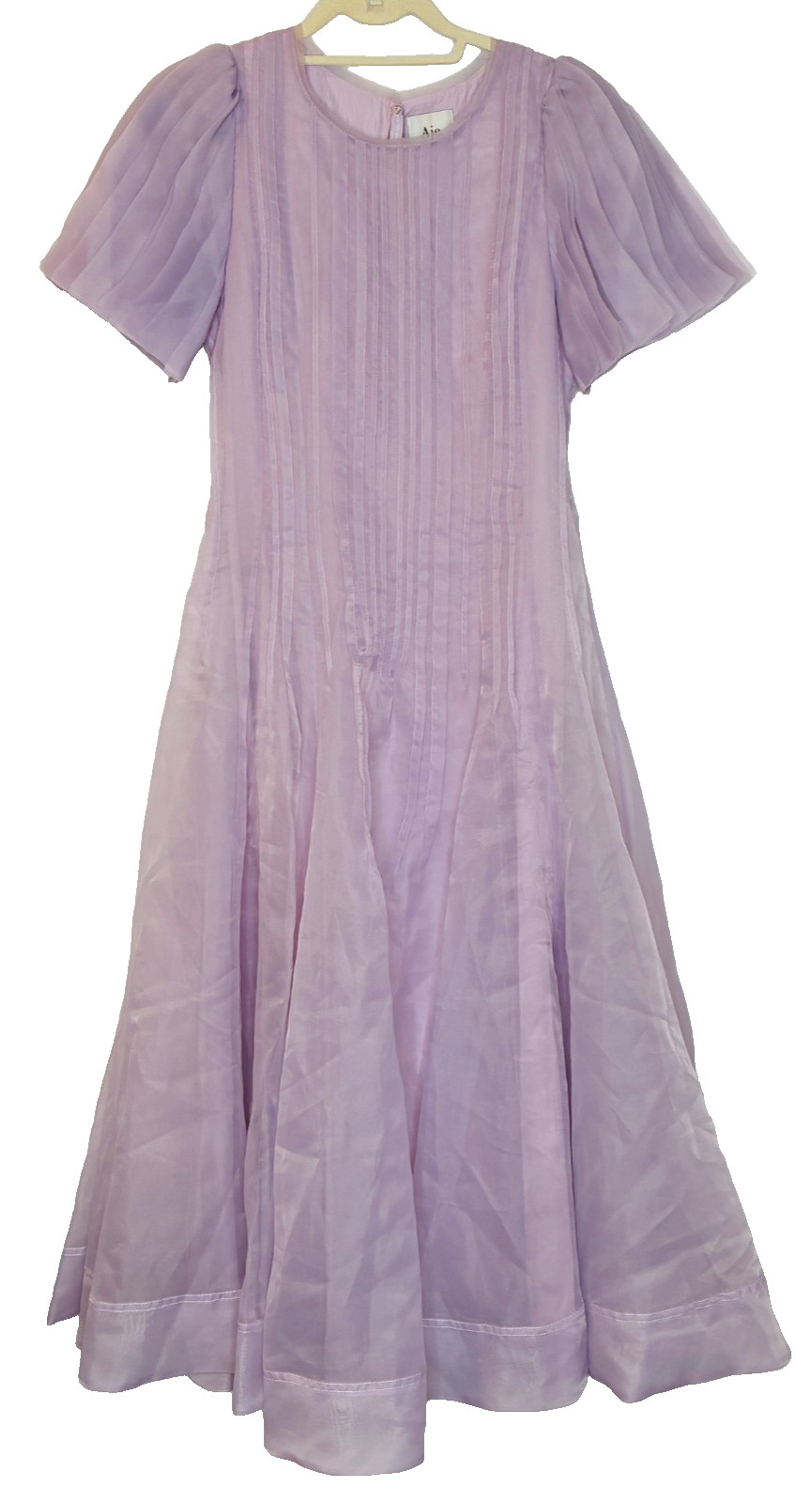 AJE Nova Pleated MIDI DRESS Lavender SIZE AU/UK 6 US 2 RRP $629 Wedding Guest