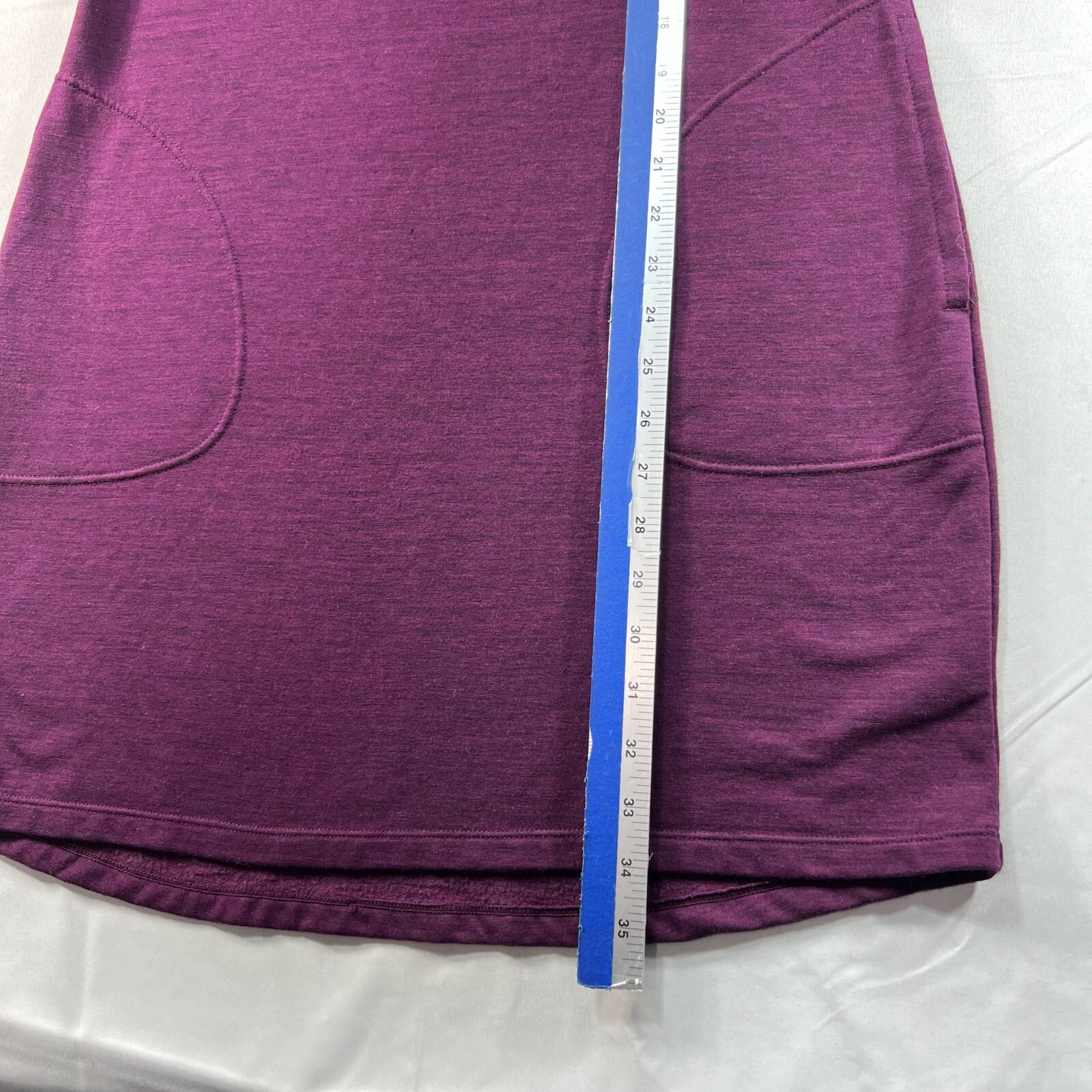 32 Degree Cool Dress Womens Size Small Purple Sleeveless Pockets Stretch