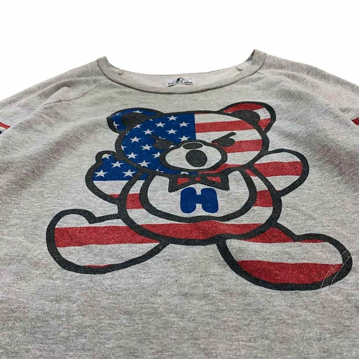 Hysteric Glamour Sweater Dress” BEAR ” Size Free From Japan