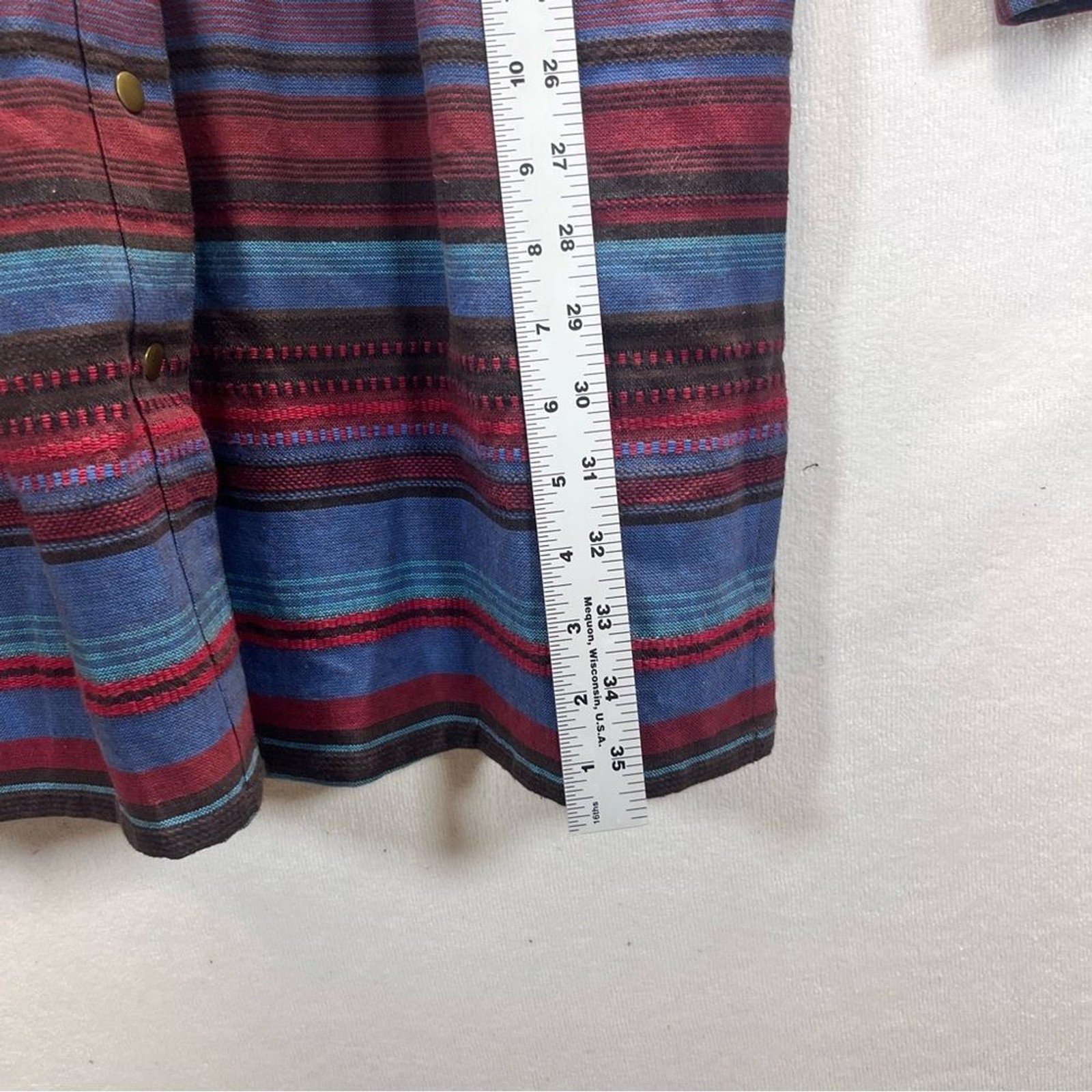 Back In the Saddle Western Aztec Long Coat Dress Womens M Beautiful 2745