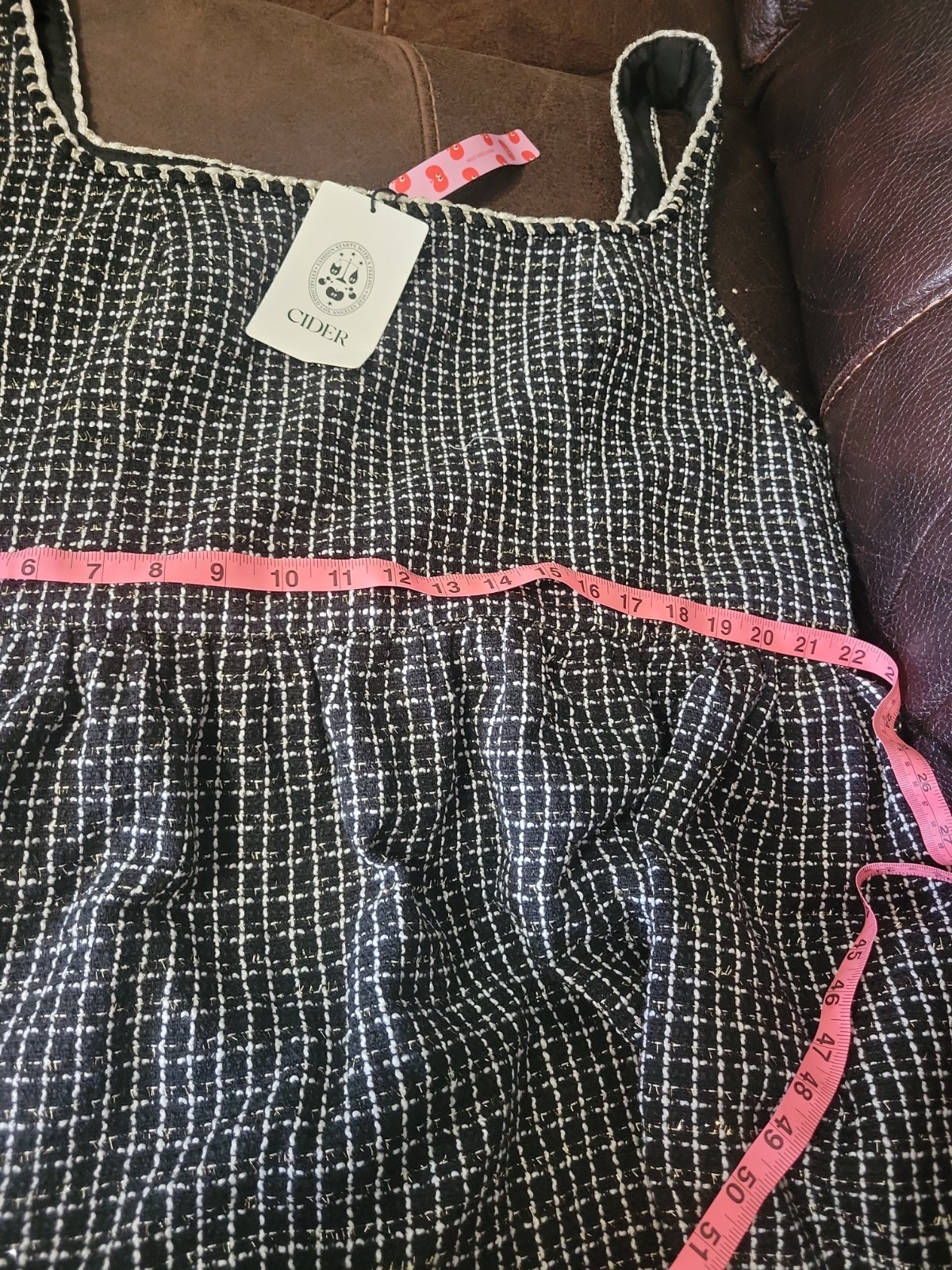 Cider Mini Drees Curve Plus Black & White 2XL
