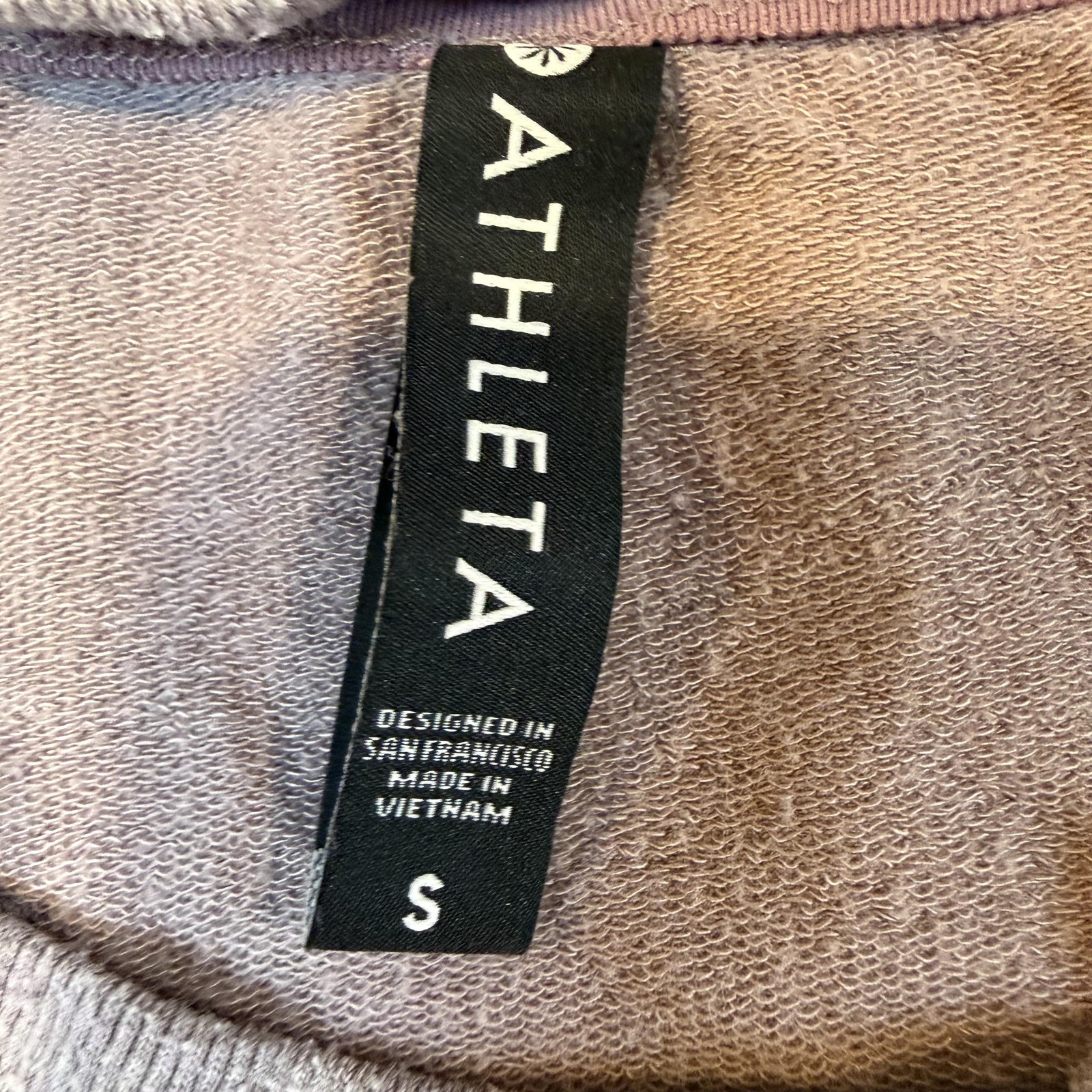 Athleta Dress Womens Small Pink Knit Long Sleeve Sweater Tunic Pockets Casual