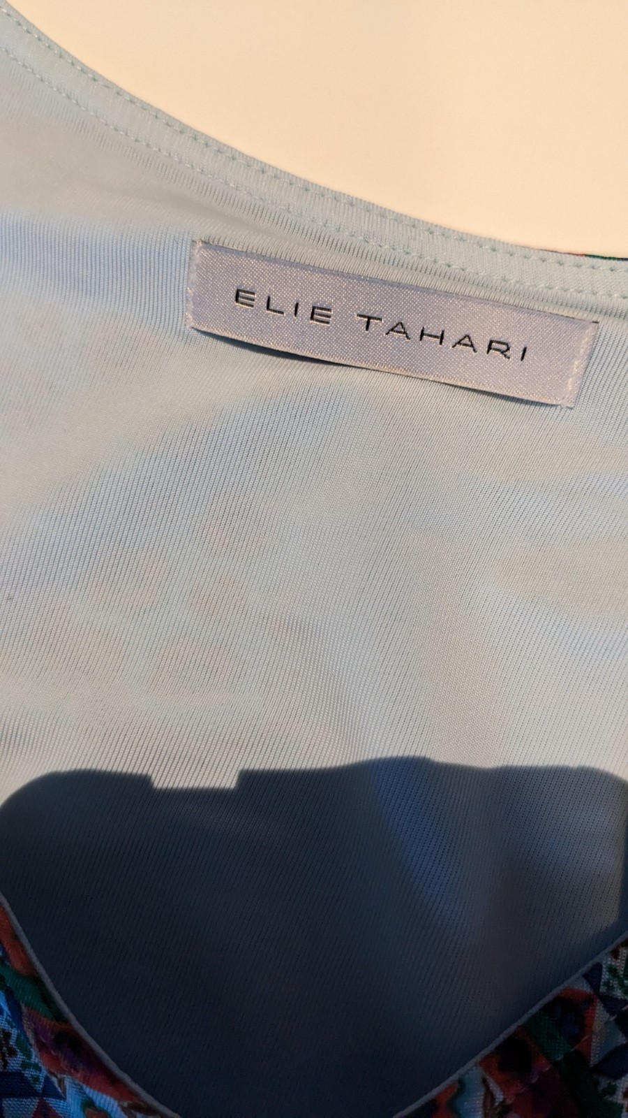 Elie Tahari Twisted Front Midi Casual or Dressy Dress Long Large NWT $275 Retail
