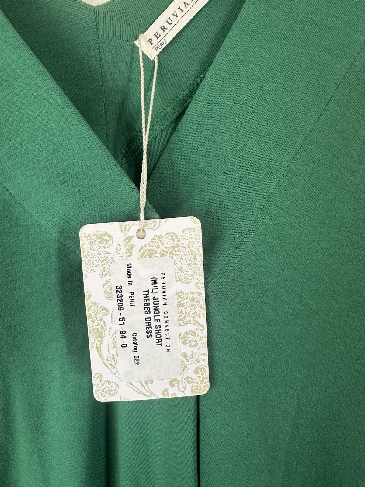 Peruvian Connection Women’s M/L Jungle Short Thebes Dress NWT