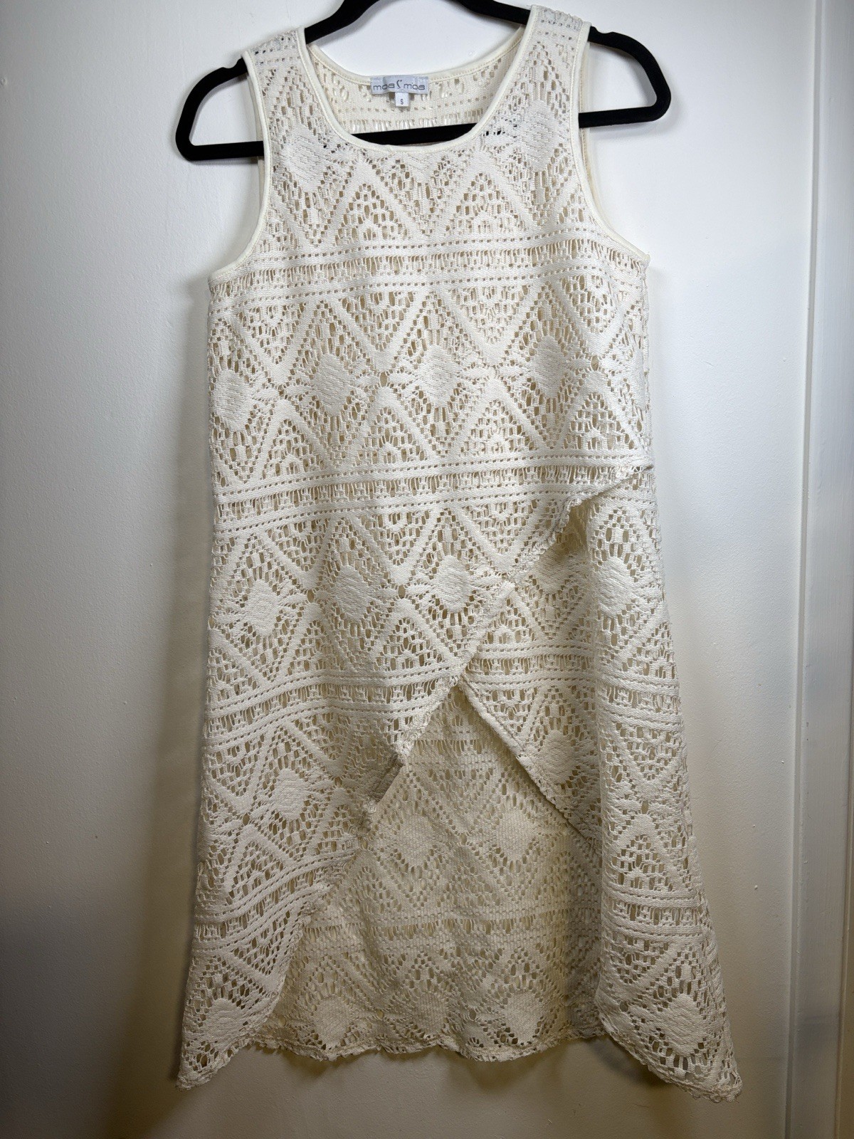 moa moa Lace Midi Dress