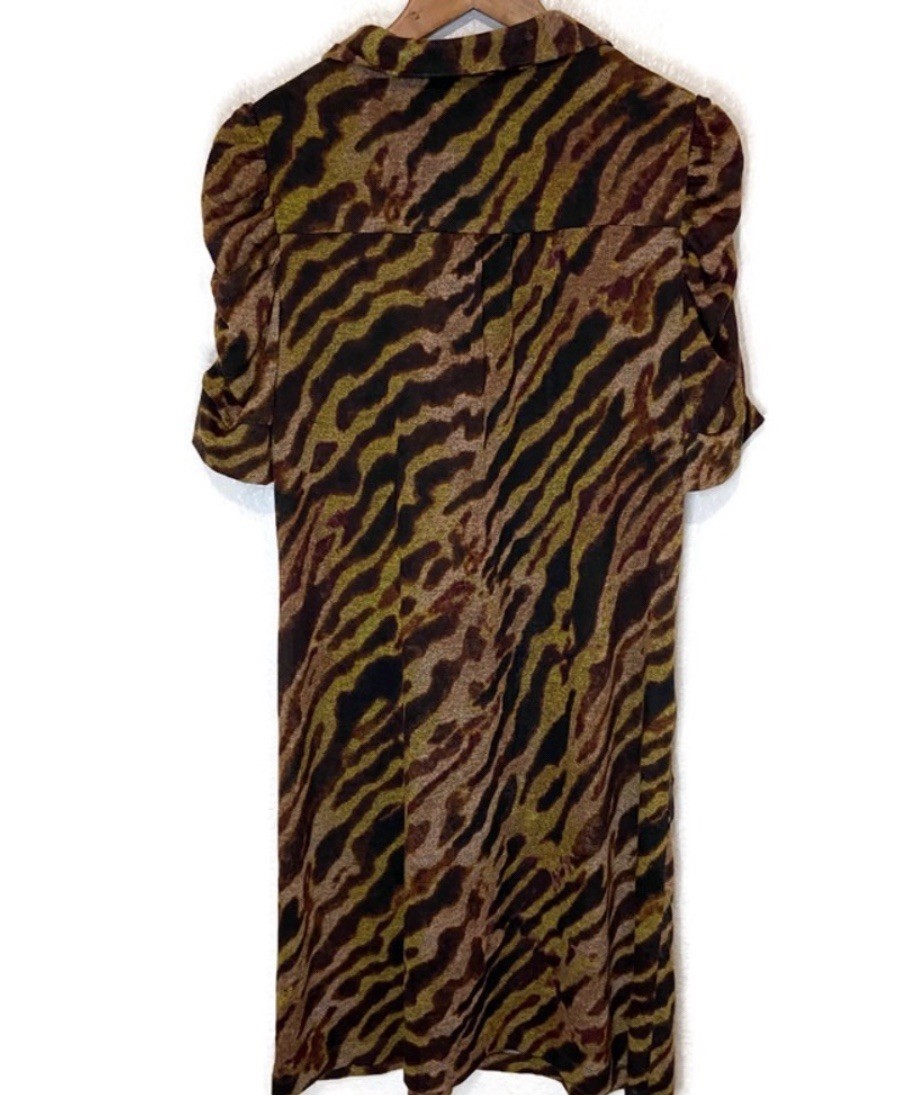 Rabbit Rabbit Rabbit Designs Animal Print Dress Women’s Large no size tag