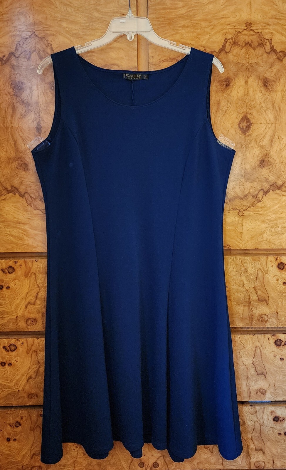 PICADILLY NAVY SLEEVELESS DRESS